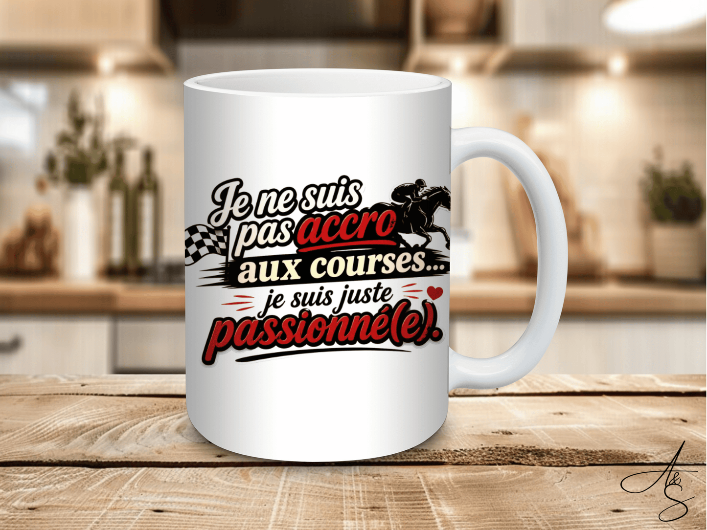 Je ne suis pas accro aux courses… je suis passionné(e)s
