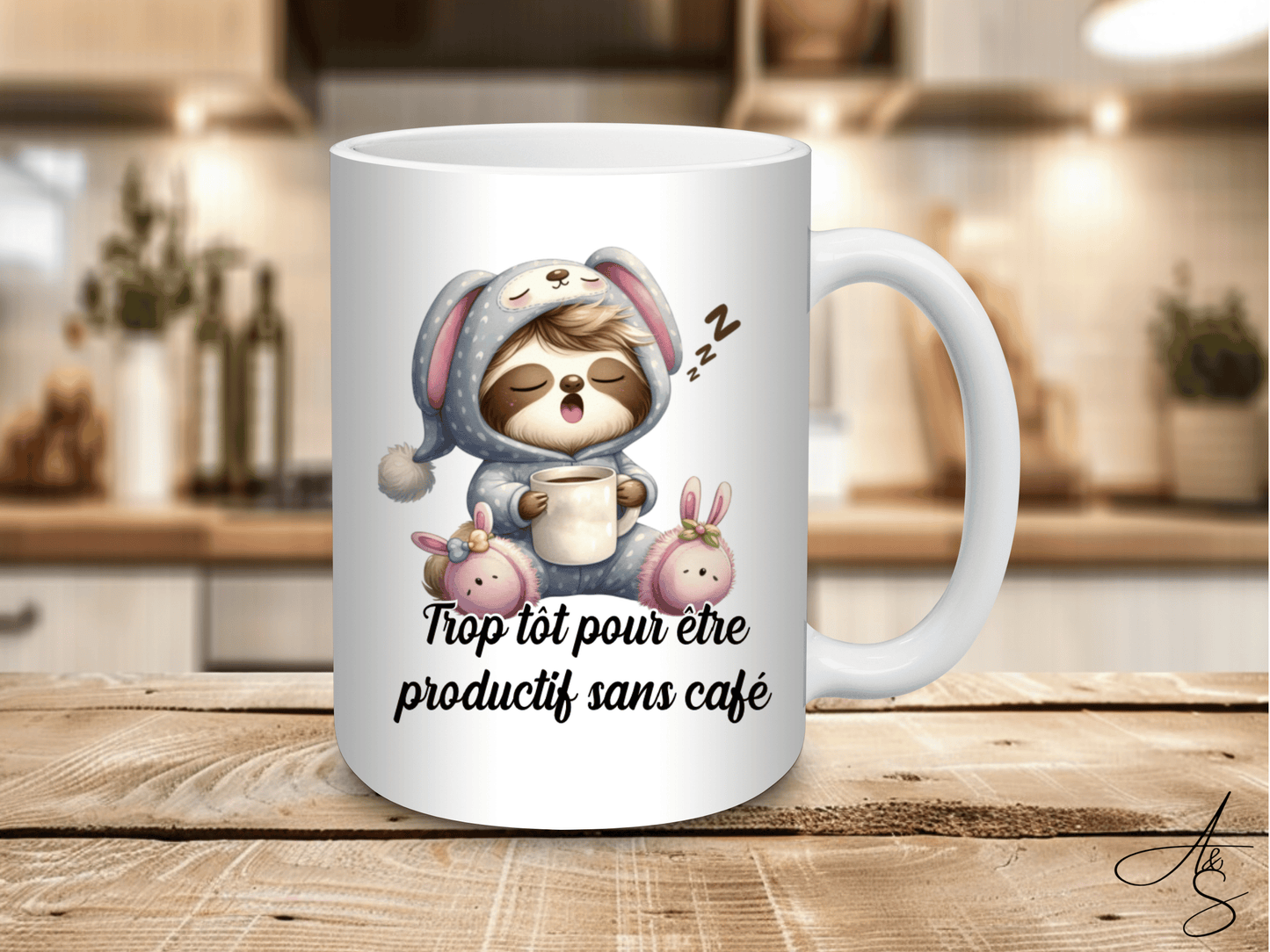 Trop tôt pour être productif sans café
