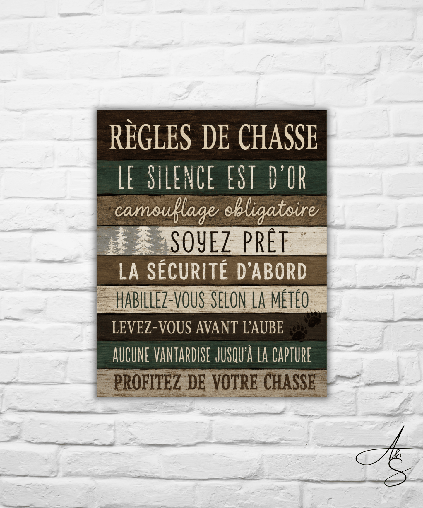 Les règles de chasse