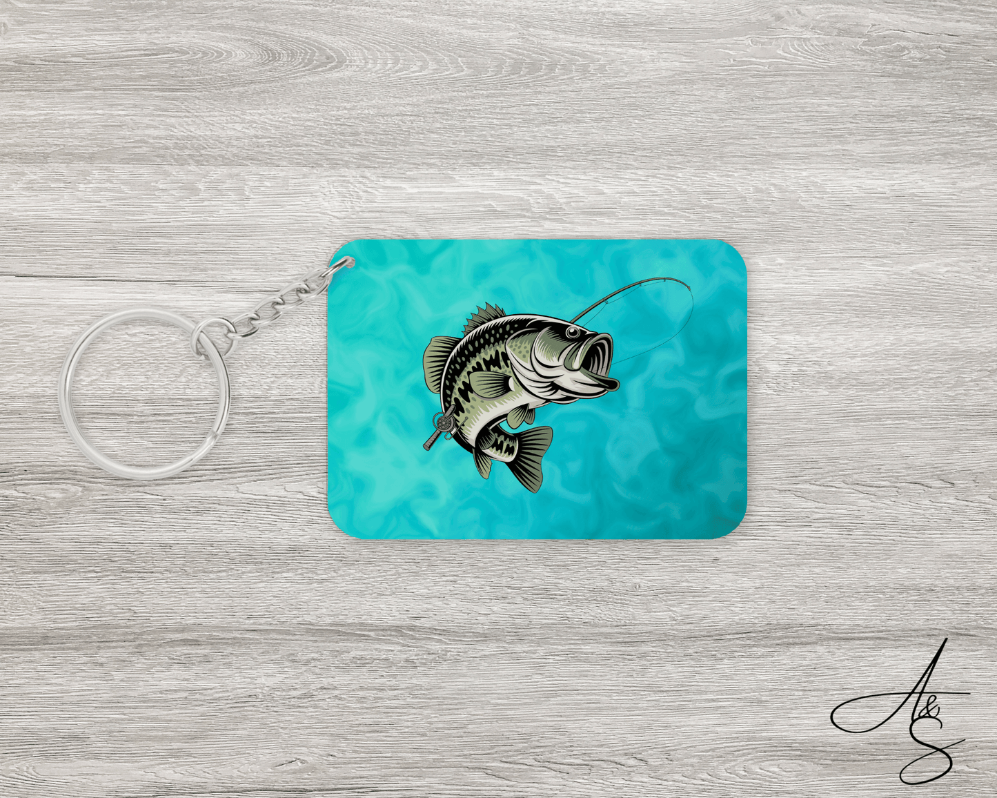 Poisson & canne à pêche