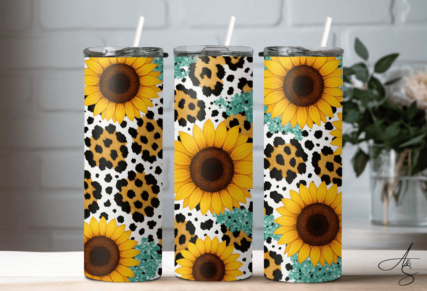 Tournesols léopards