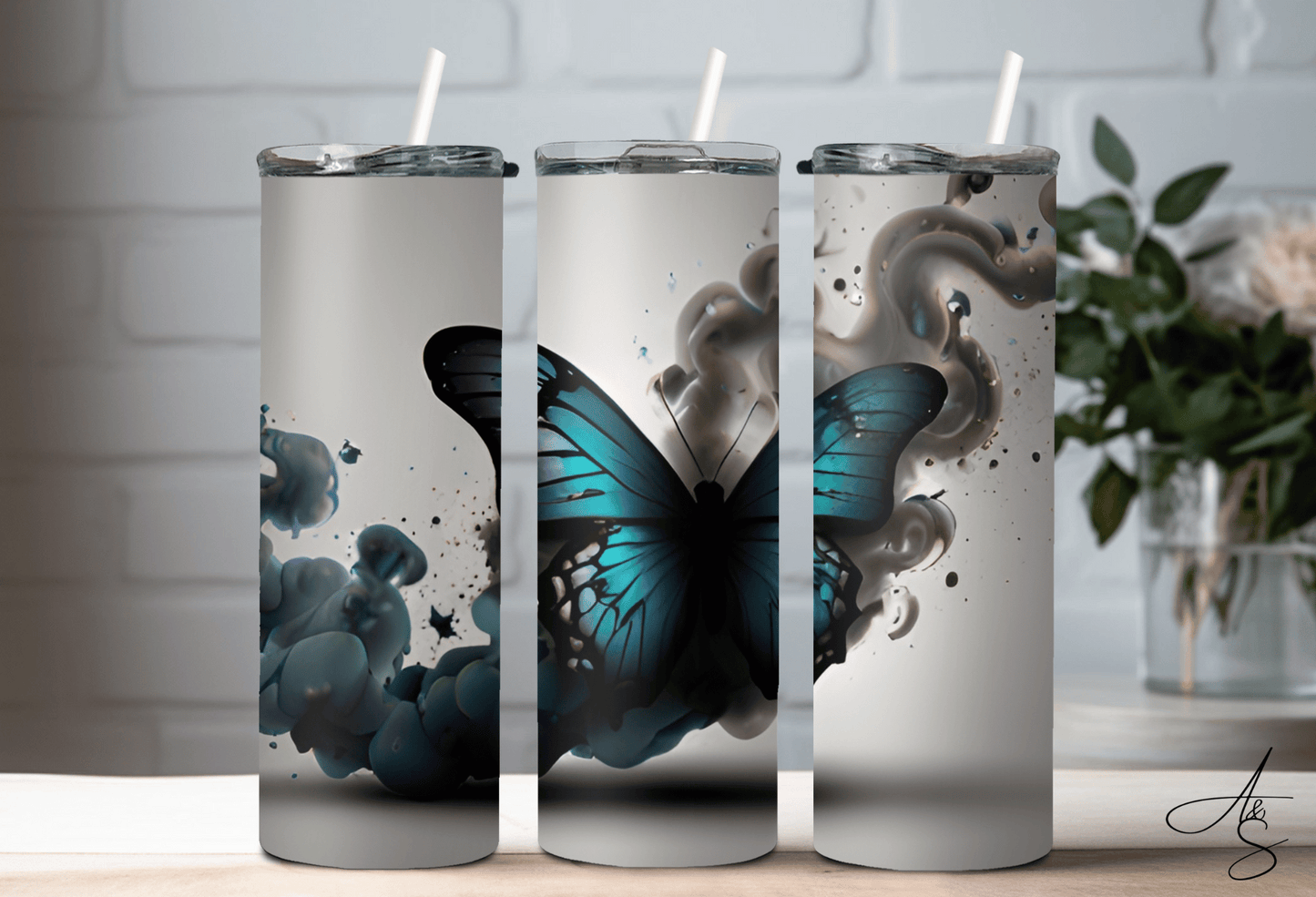 Papillon bleu