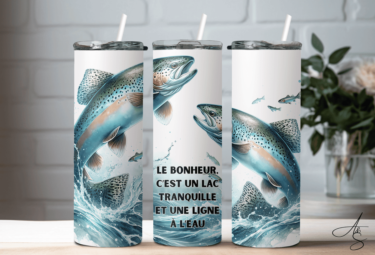 Le bonheur, c’est un lac tranquille et une ligne à l’eau