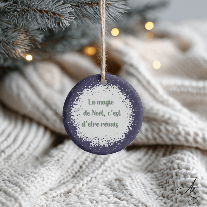 La magie de Noël, c’est d’être réunis