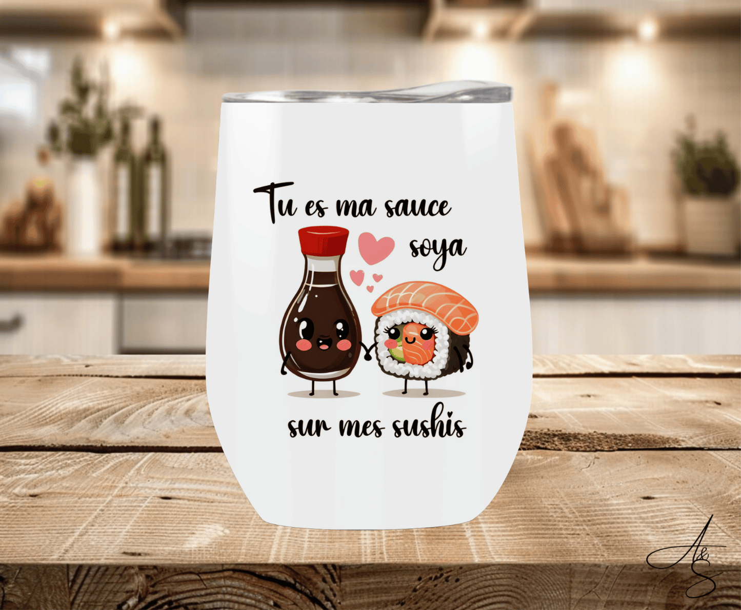Tu es ma sauce soya sur mes sushis