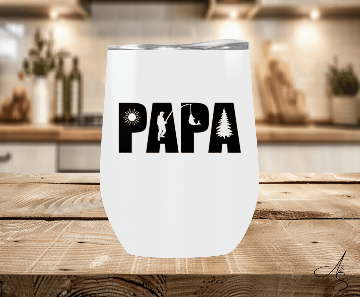 Papa/pêche