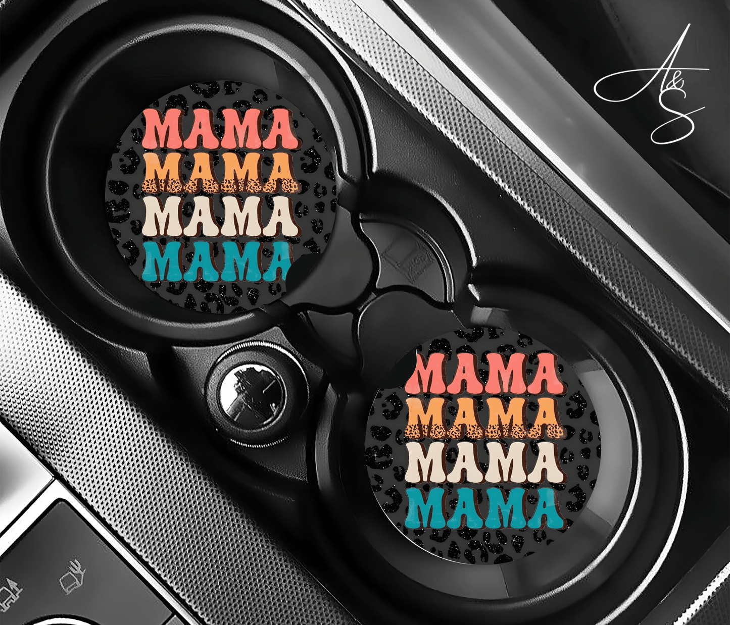 Mama léopard noir