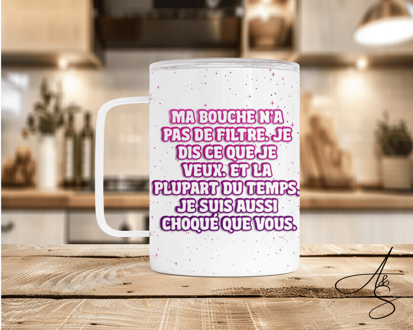 Ma bouche n’a pas de filtre. Je dis ce que je veux et la plupart du temps je suis aussi choqué que vous