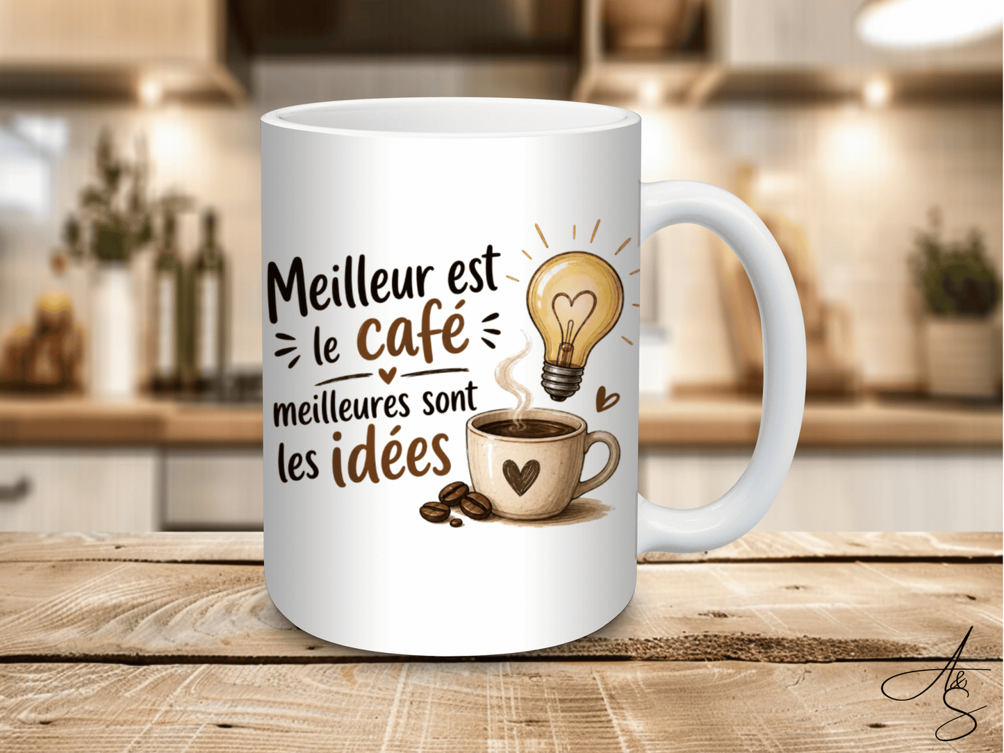 Meilleur est le café meilleures sont les idées