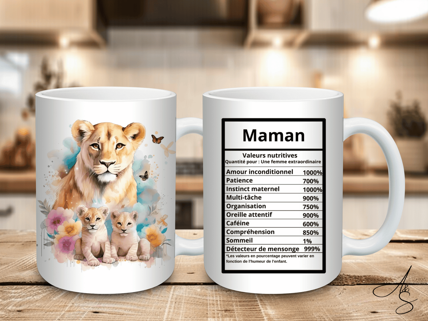 Valeur nutritive maman lionne