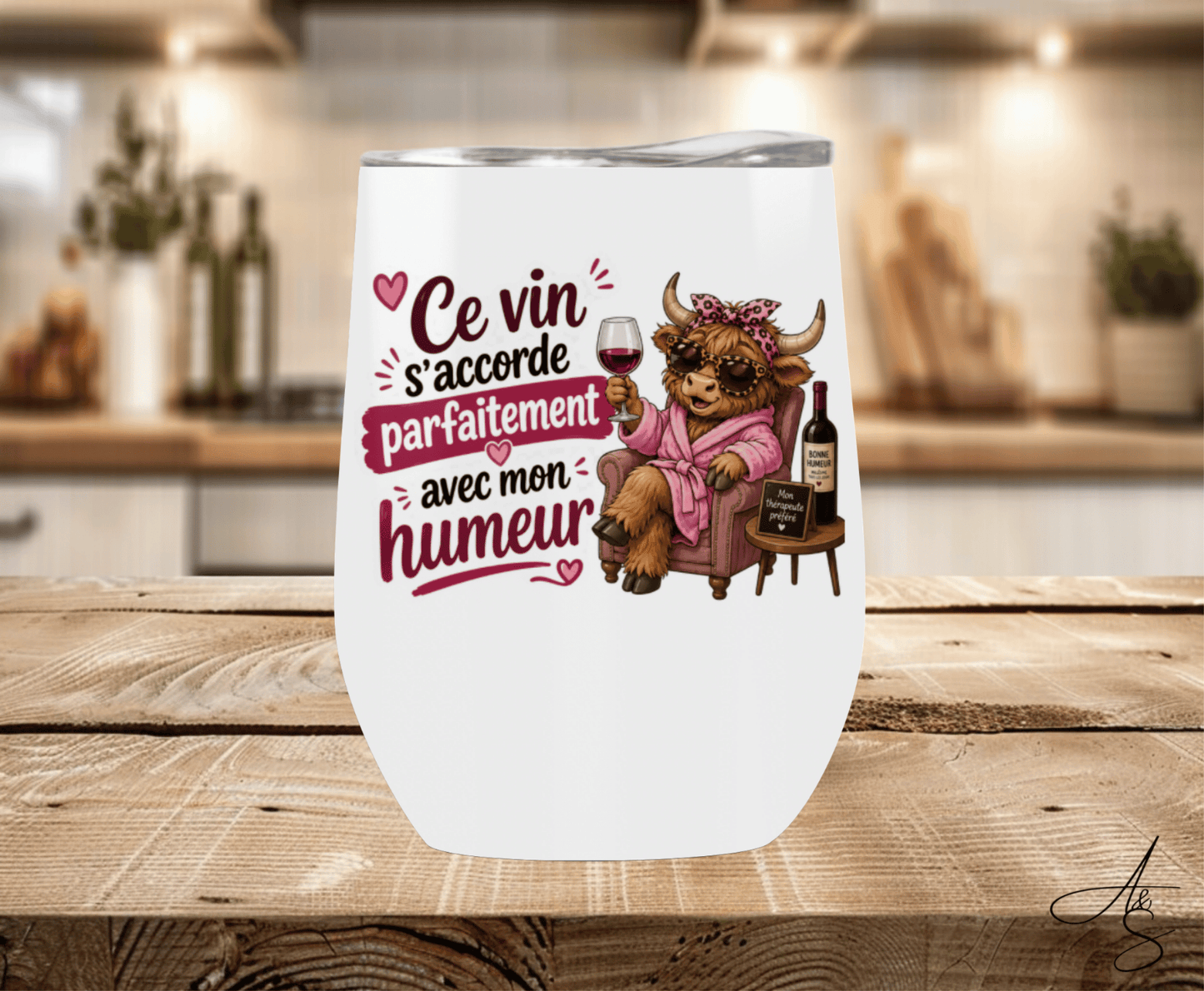Ce vin s’accorde parfaitement avec mon humeur