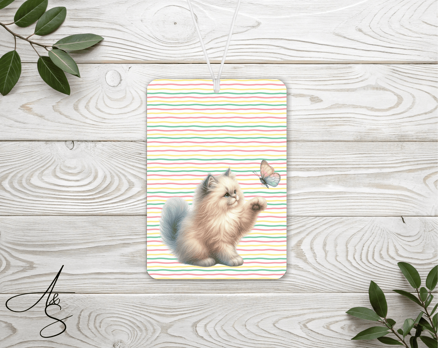 Chat & papillon