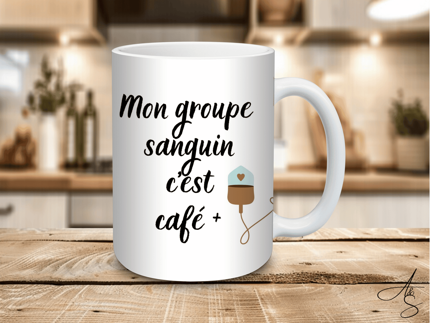 Groupe sanguin café+