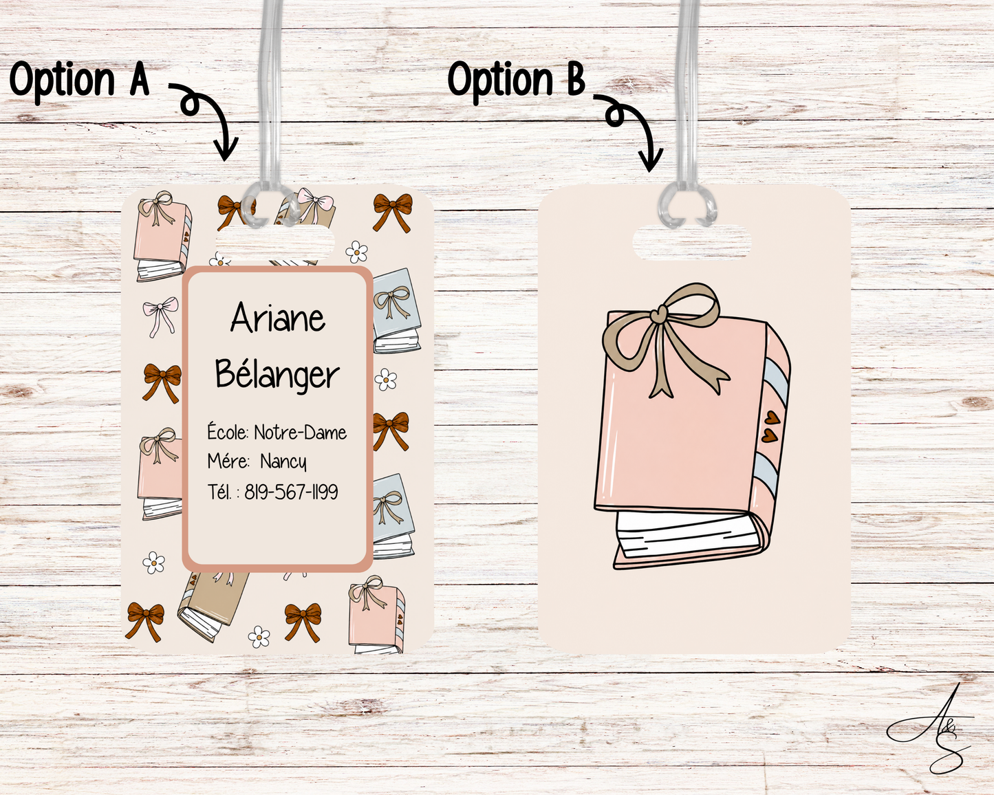 Ensemble livres & boucles