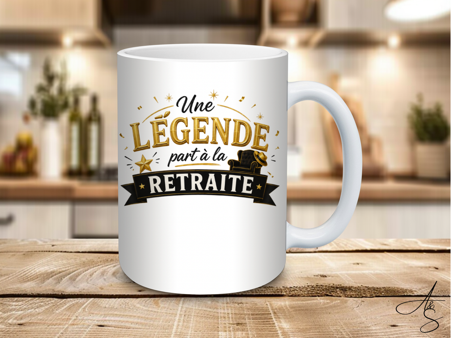 Une légende par à la retraite