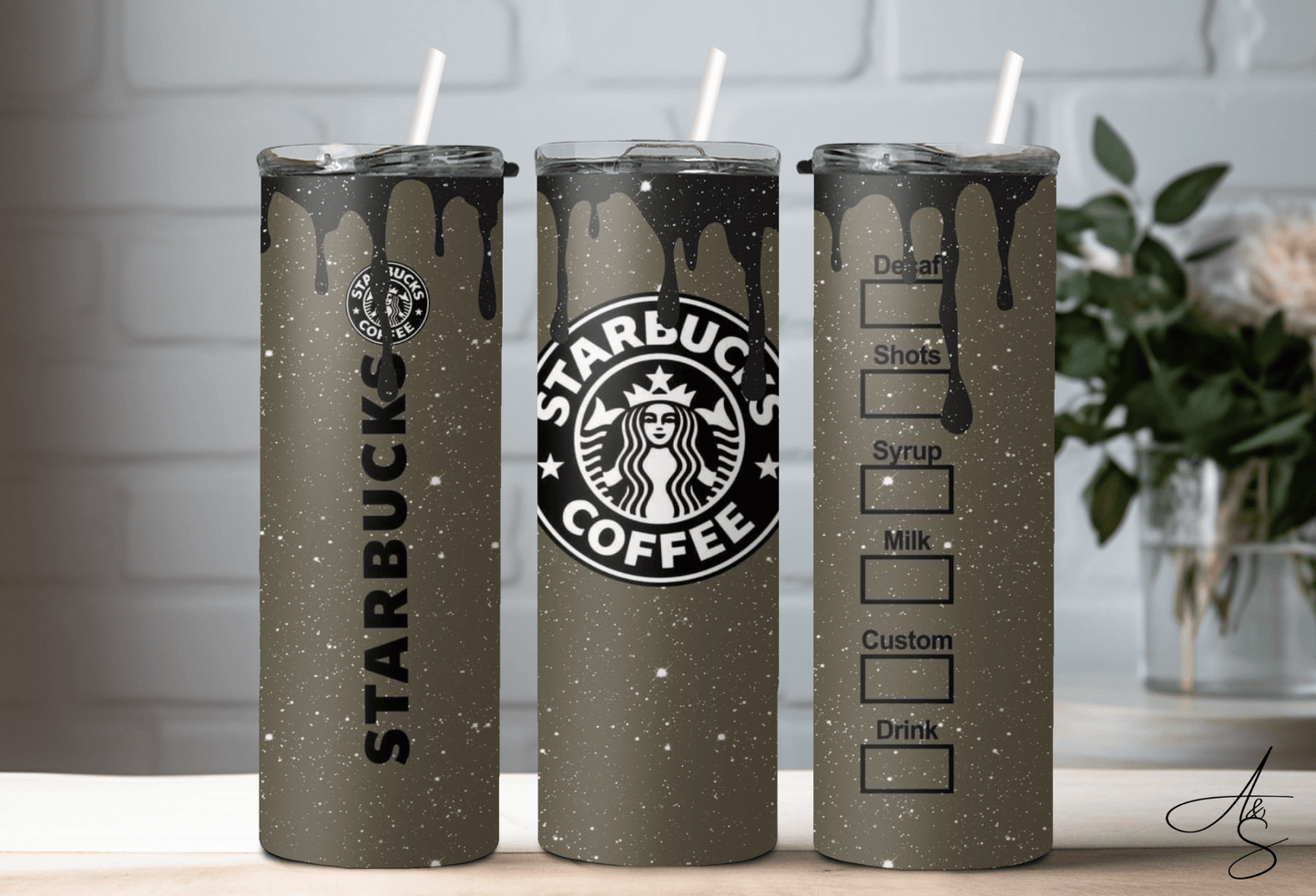 Starbucks brun brillant