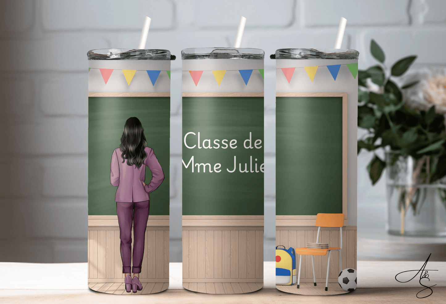 Professeur, personnalisée