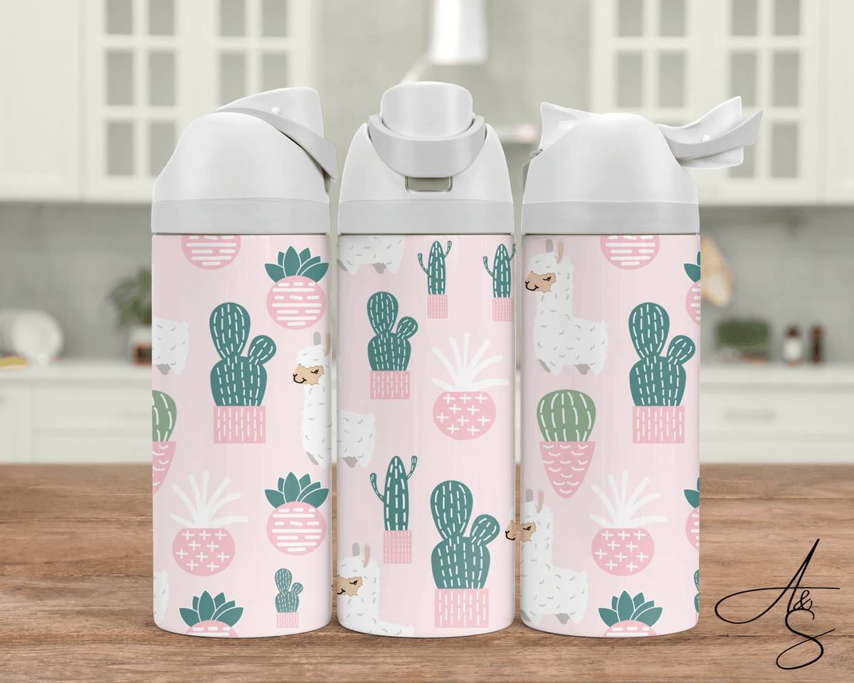 Lama & cactus