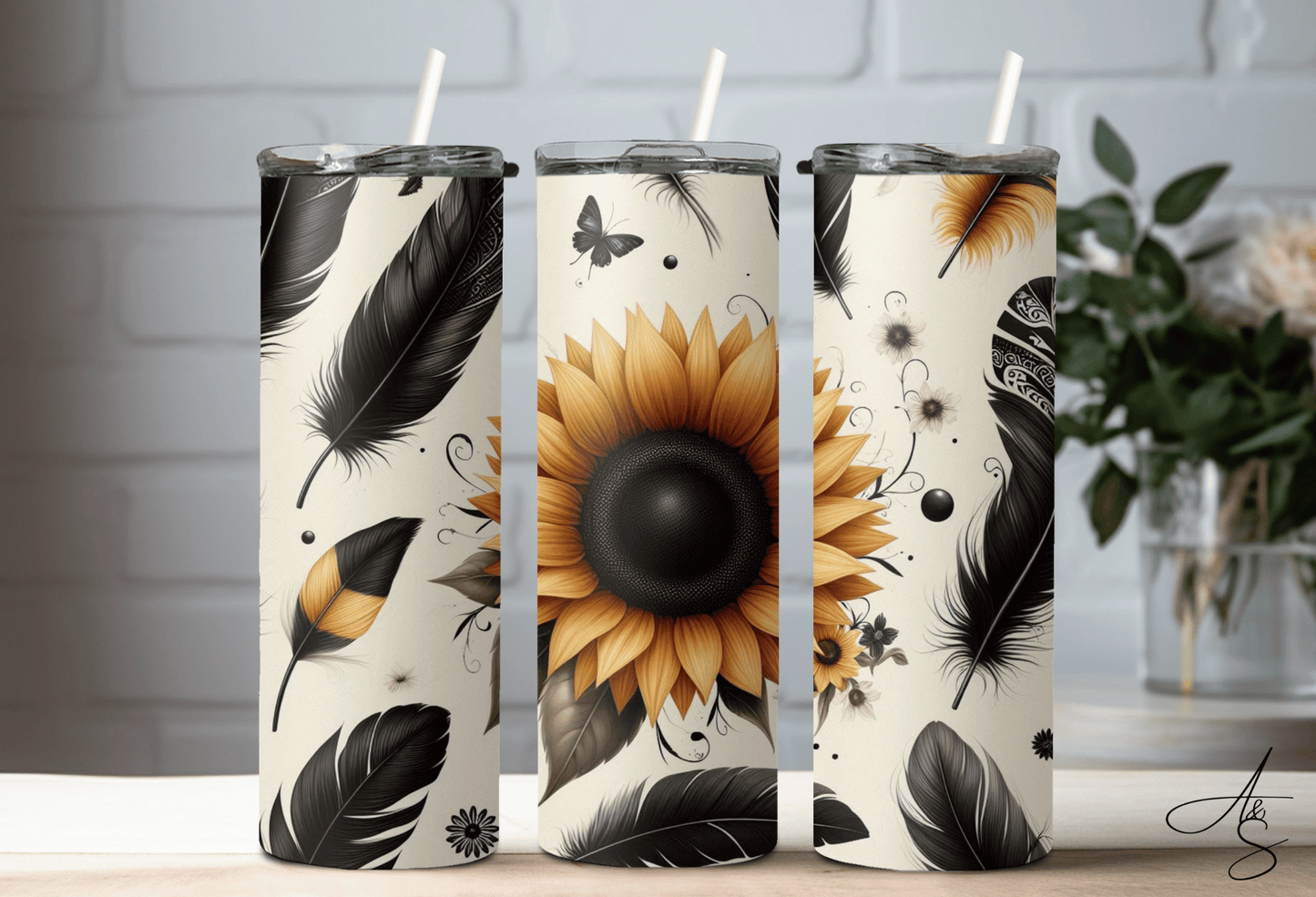 Tournesol & plumes
