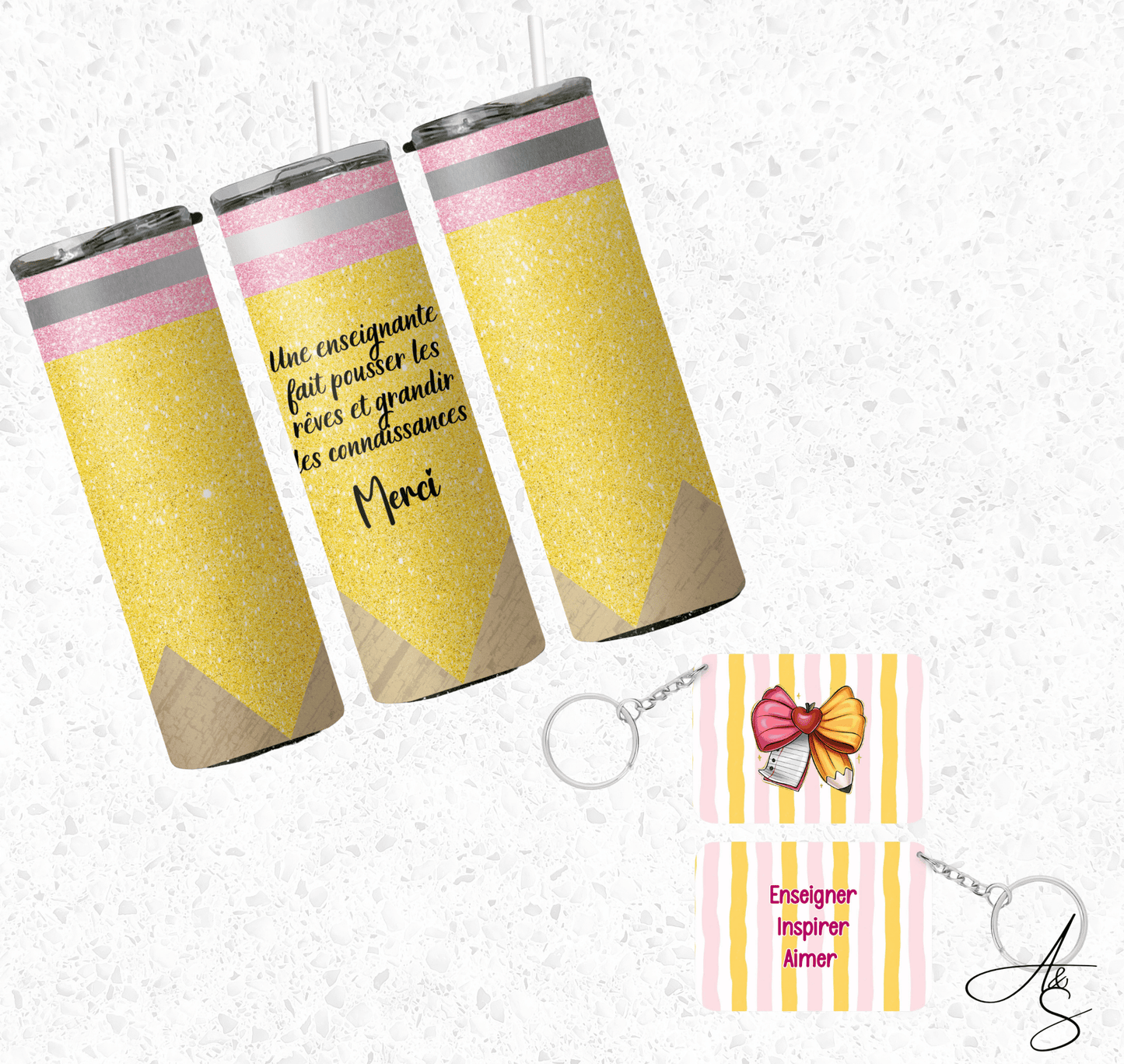 Ensemble crayon professeur