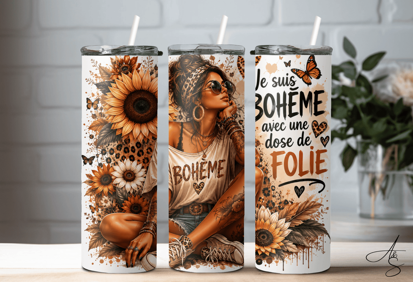 Je suis bohème avec une dose de folie