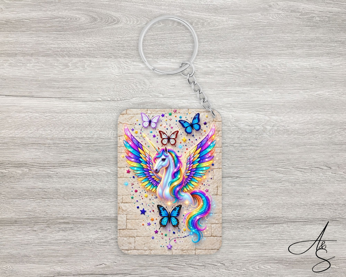 Licorne & papillons