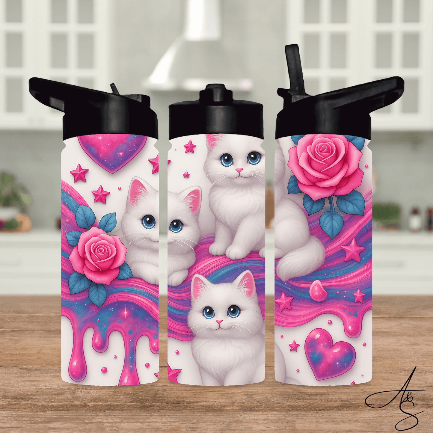 Chatons blancs