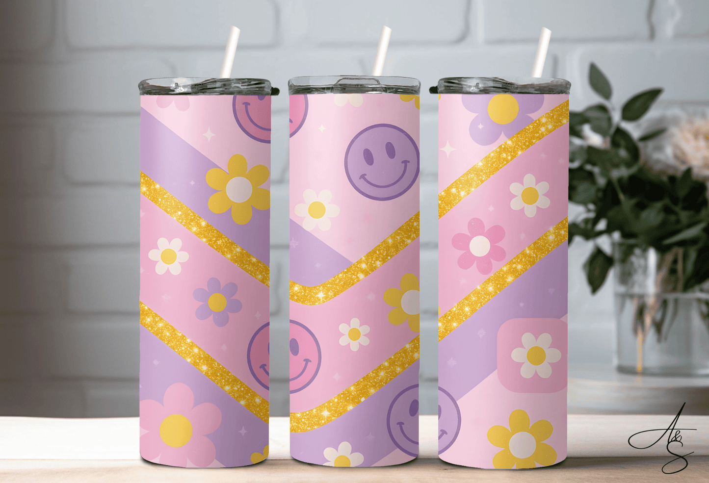 Retro rose & mauve