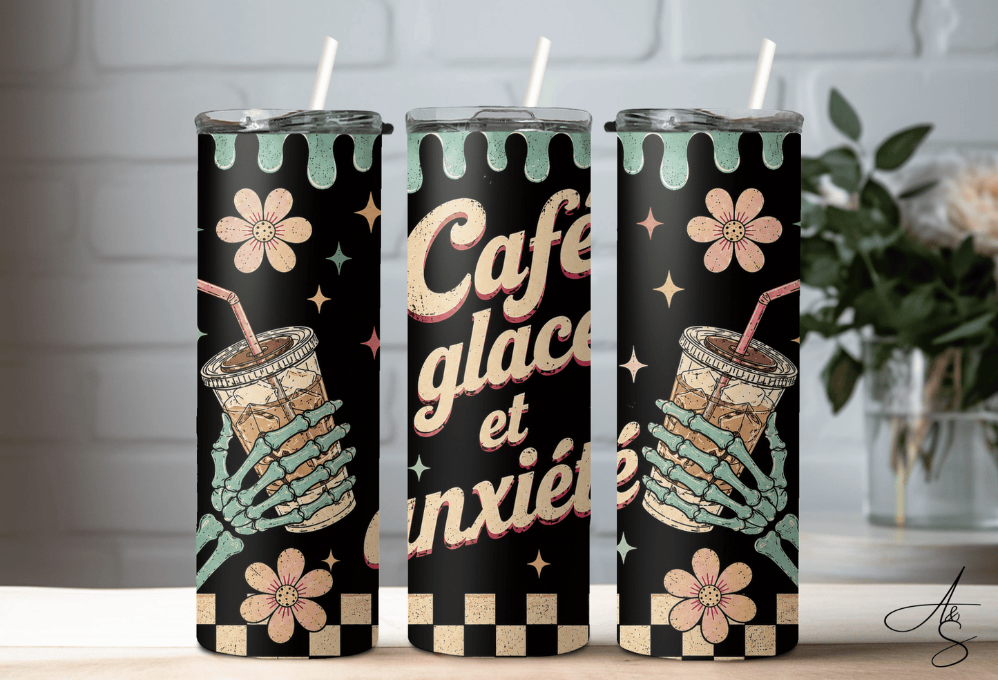 Café glacé et anxiété