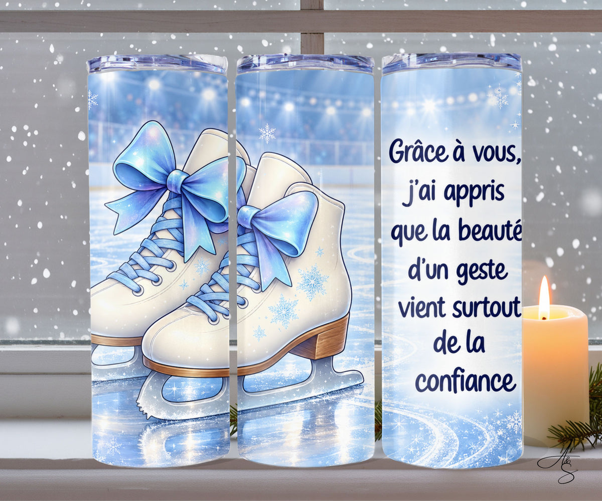 Grâce à vous, j’ai appris que la beauté d’un geste vient surtout de la confiance
