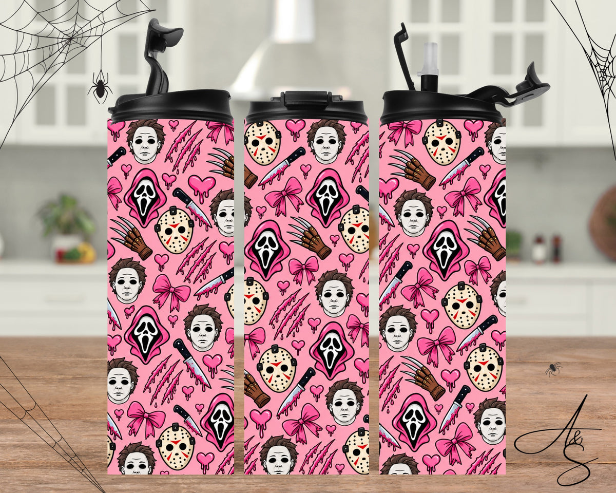 Personnage de films rose