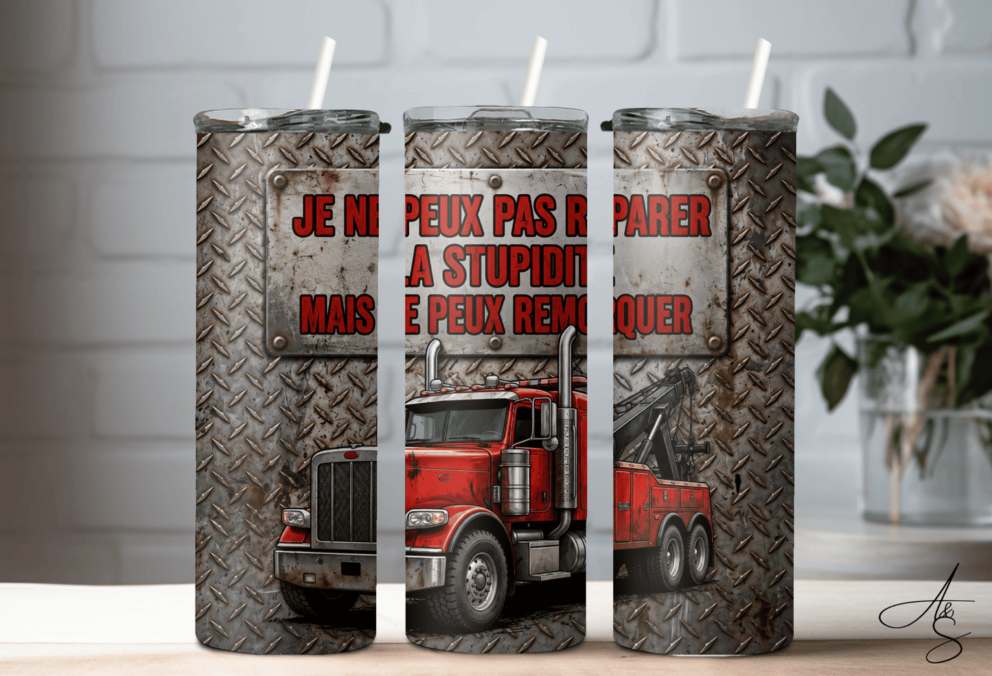Je ne peux pas réparer la stupidité mais je peux la remorquer
