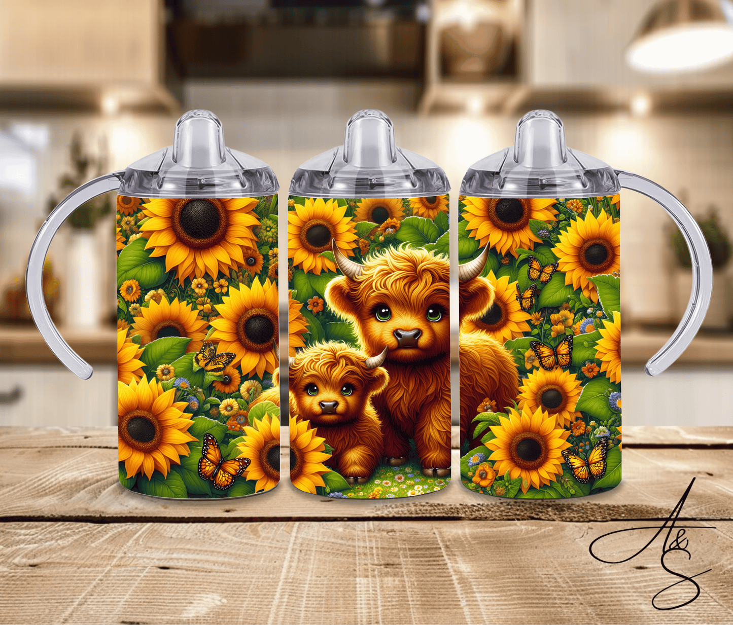 Highland & tournesols