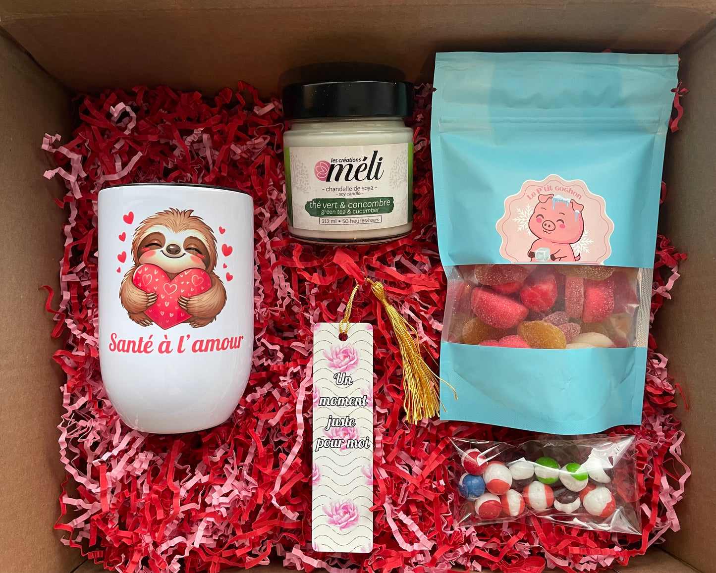 Boîte cadeau Saint-Valentin