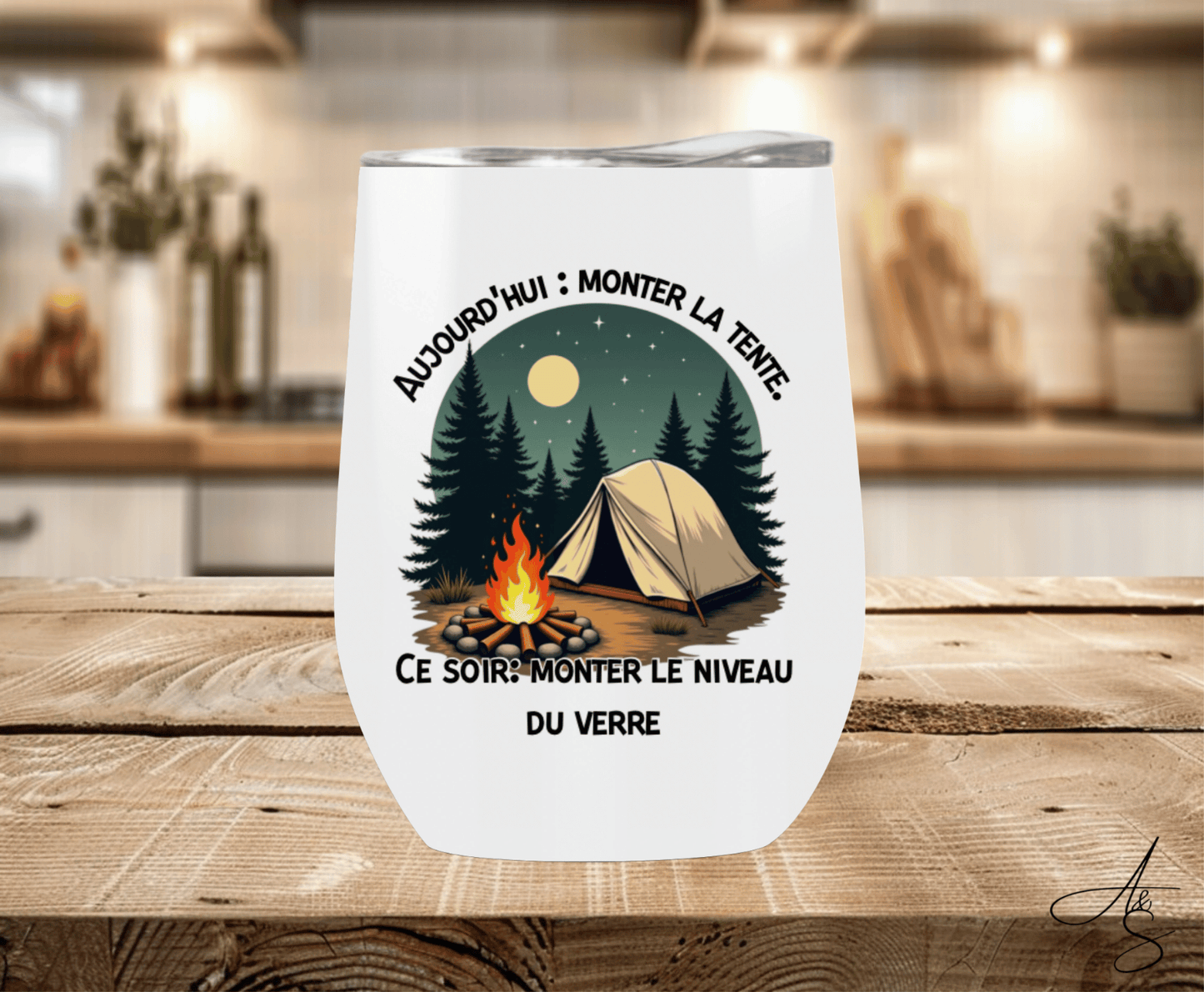 Aujourd’hui: monter la tante. Ce soir: monter le niveau du verre