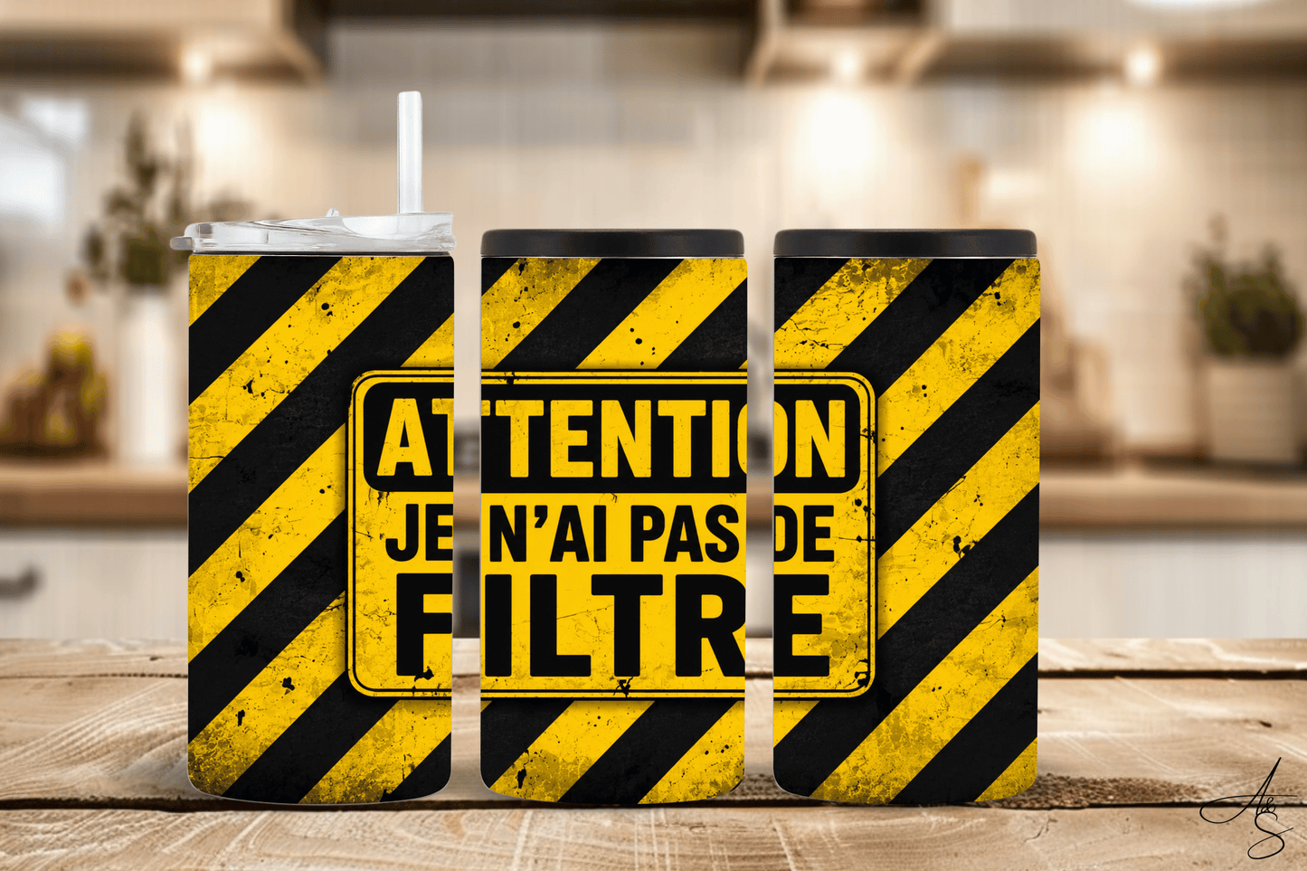 Attention je n’ai pas de filtre