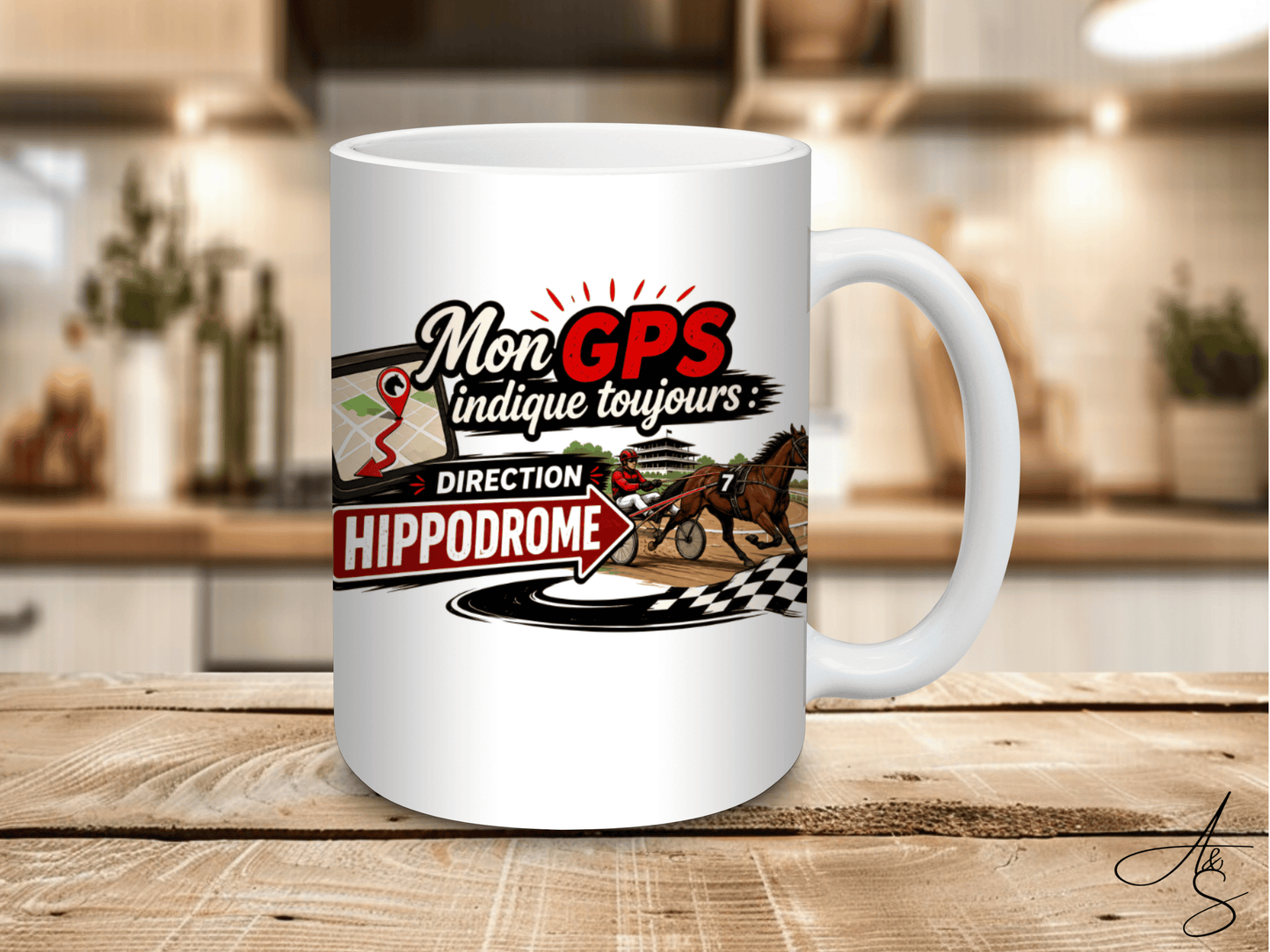 Mon GPS indique toujours : direction hippodrome