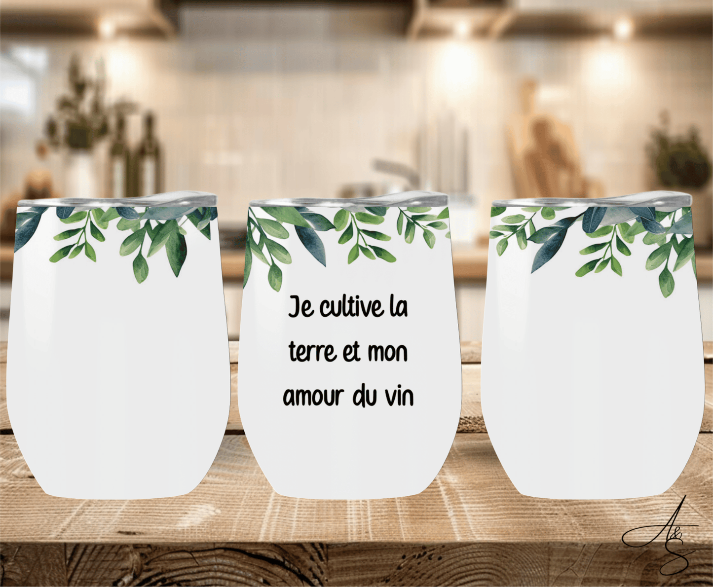 Je cultive la terre et mon amour du vin