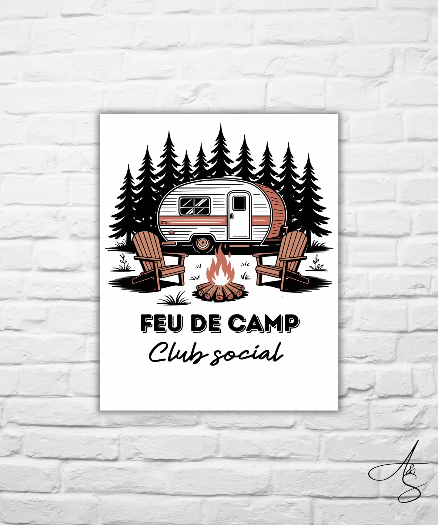 Feu de camp club social
