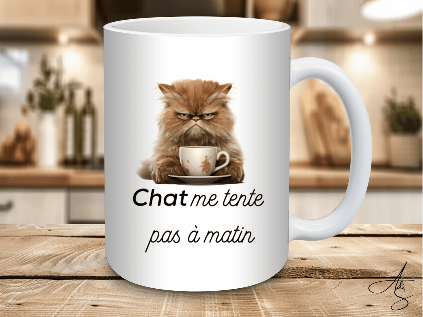 Chat m'tente pas à matin