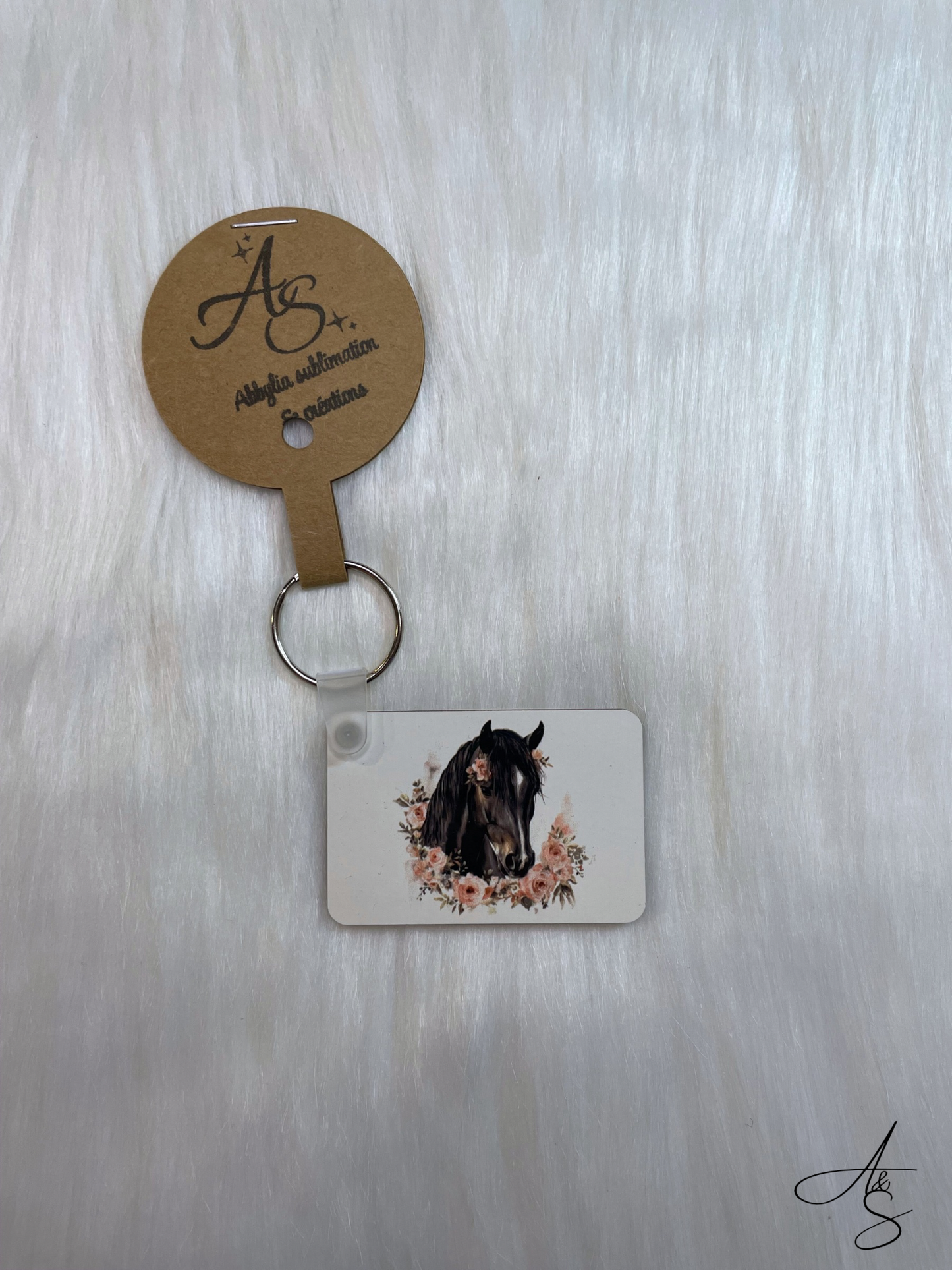 Cheval & fleurs