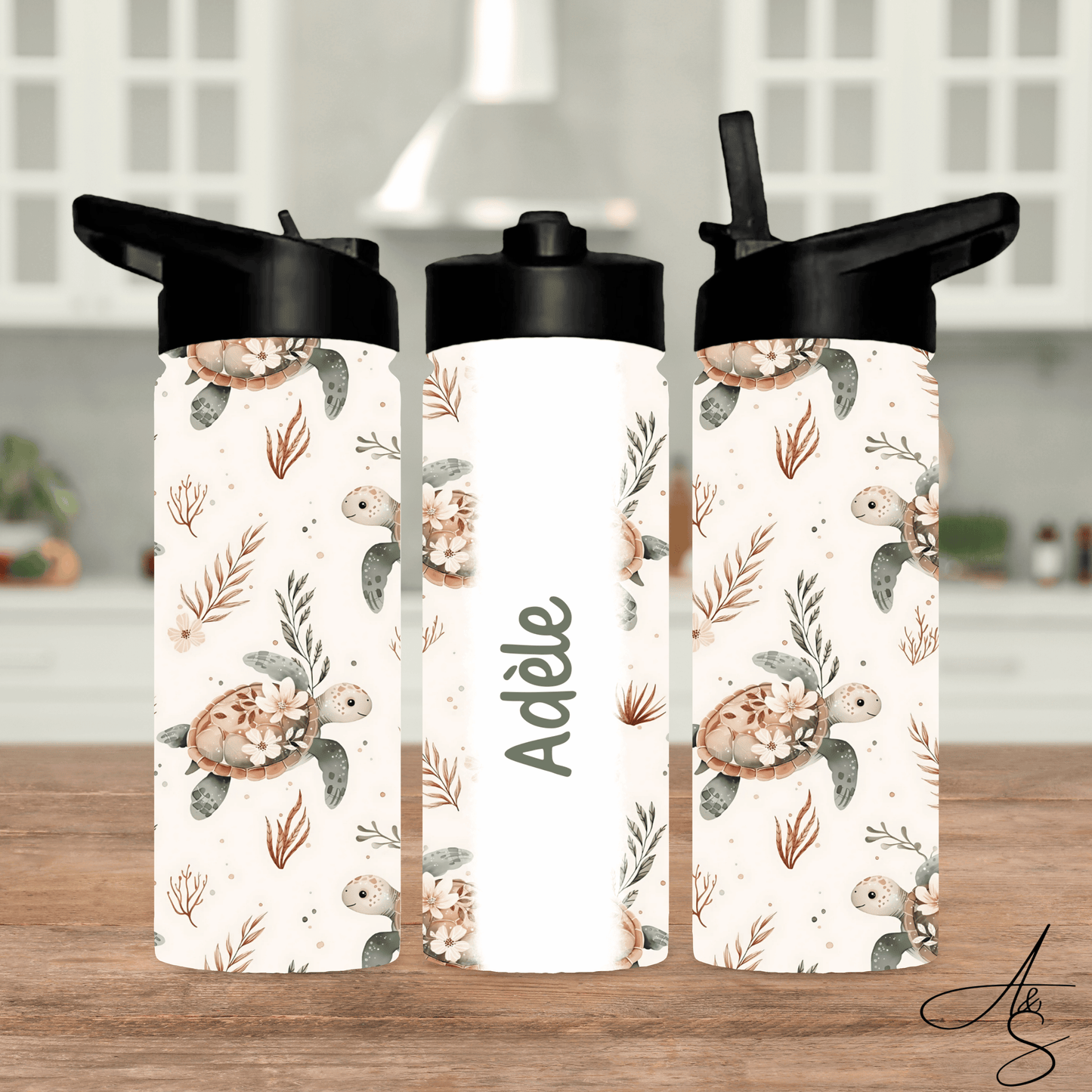 Tortue boho personnalisable
