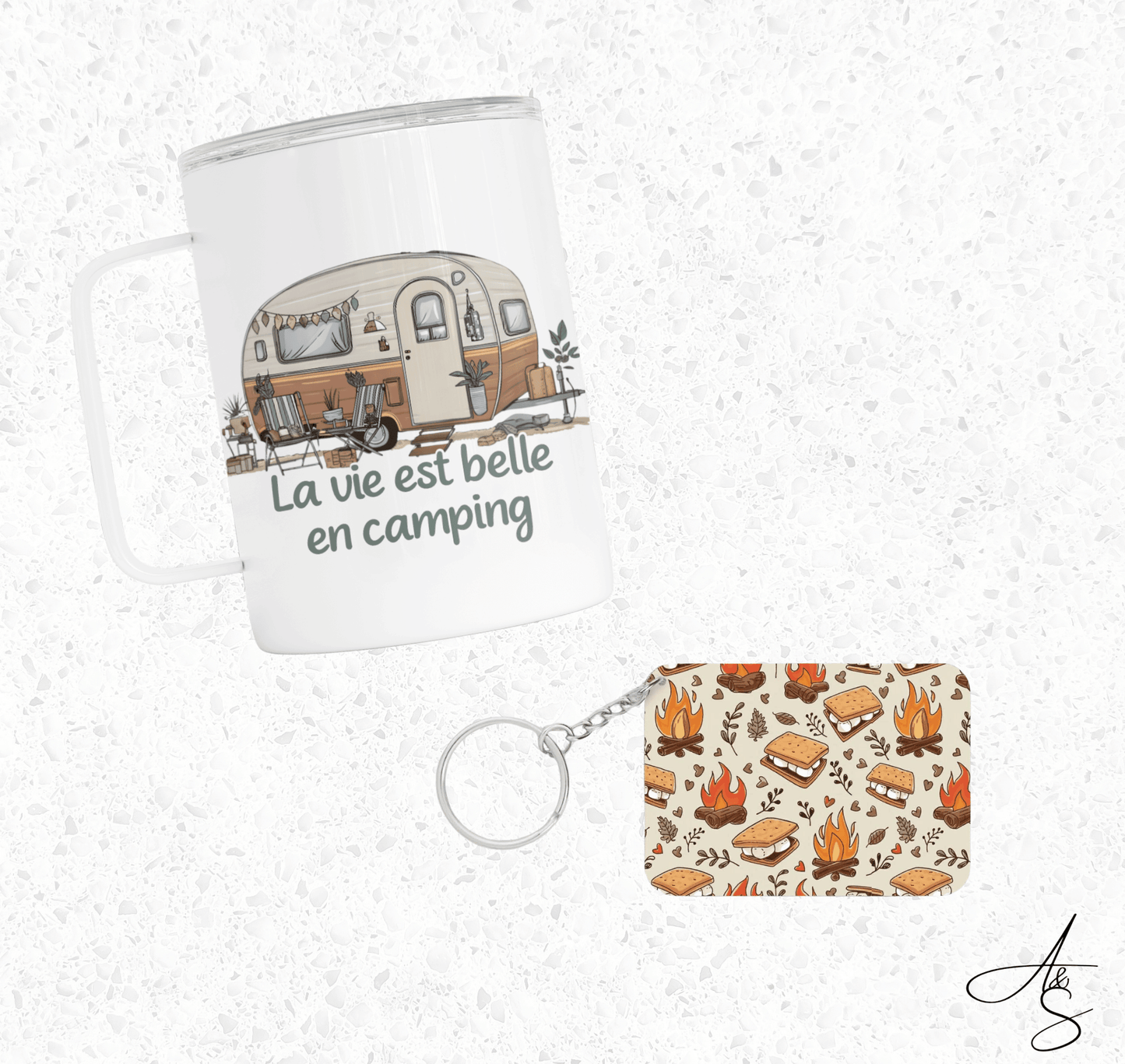 Ensemble la vie est belle en camping