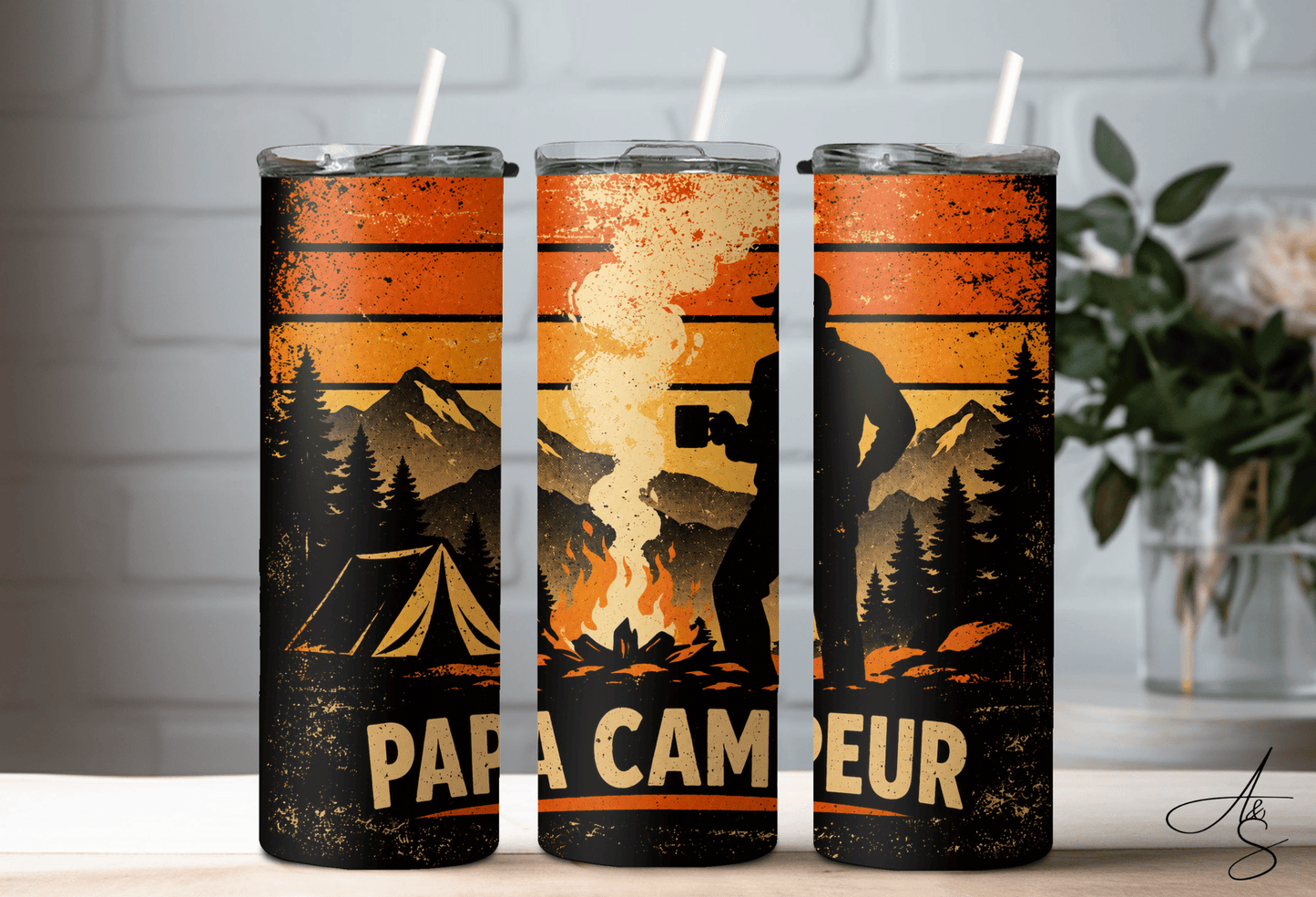 Papa campeur