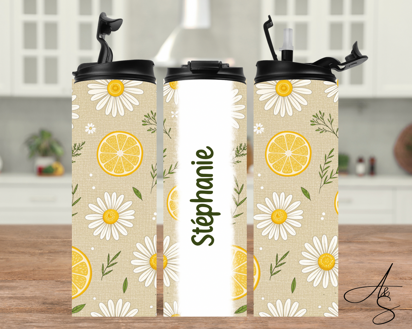 Citron & marguerite personnalisable