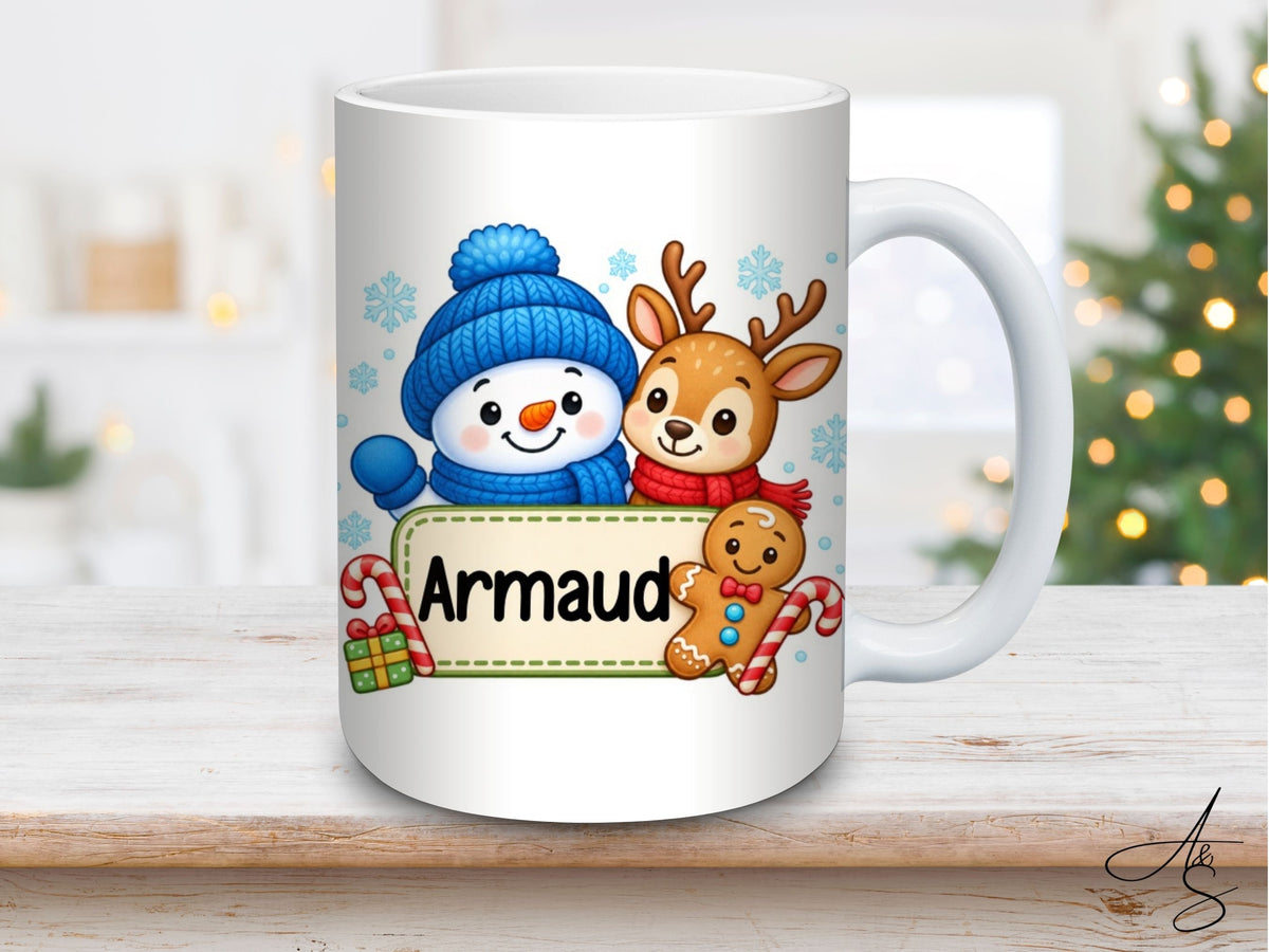 Bonhomme de neige personnalisé