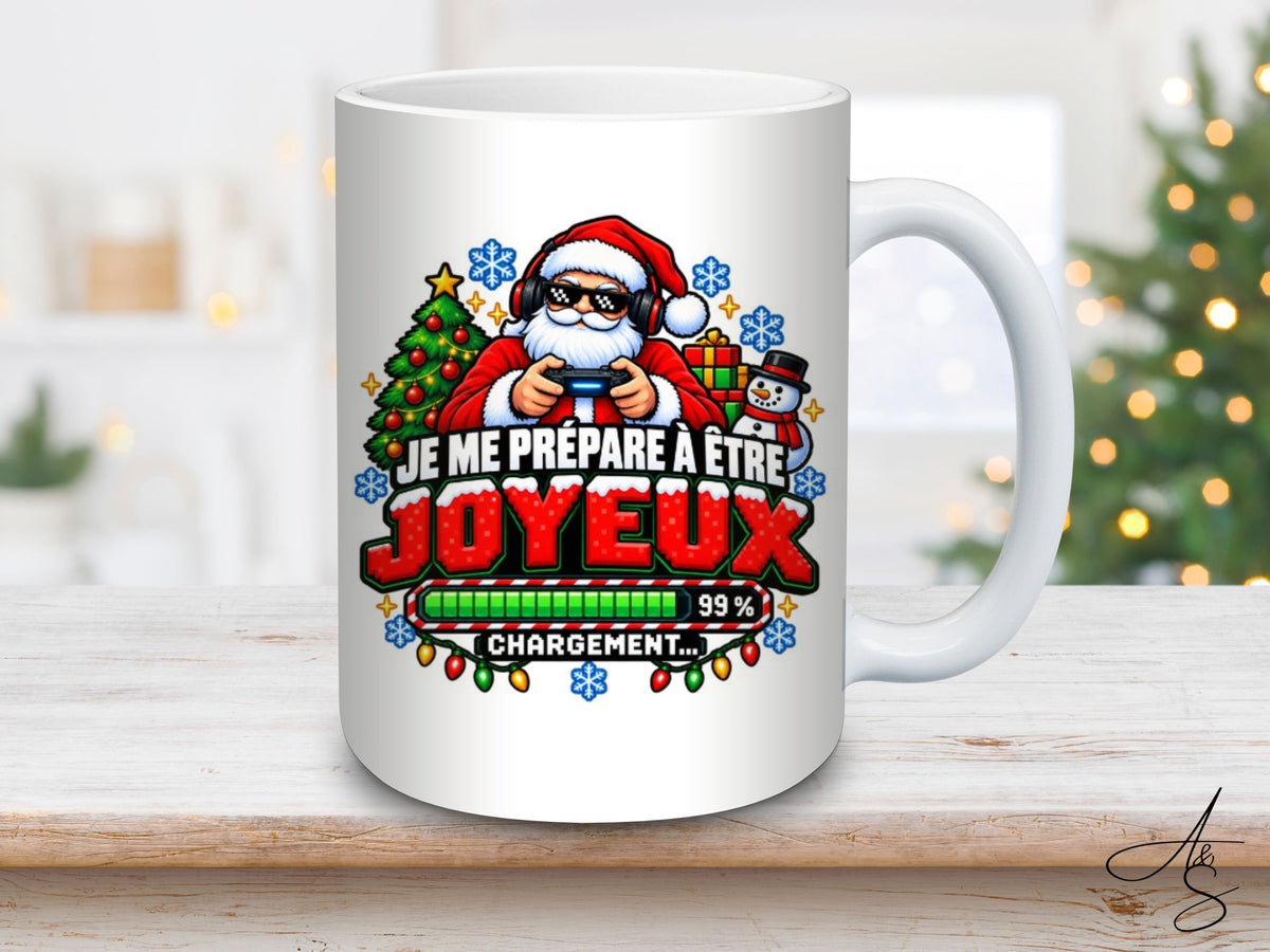 Je me prépare à être joyeux