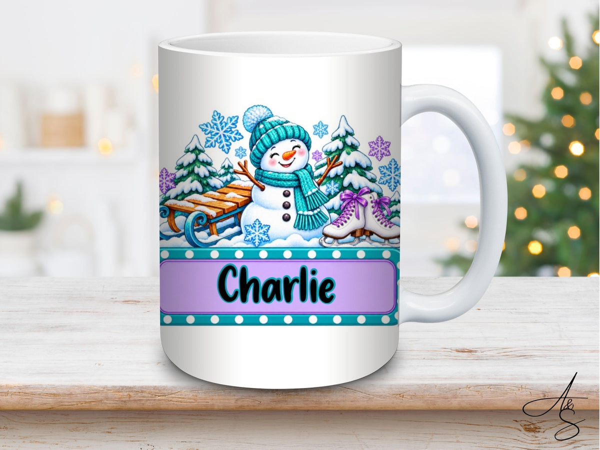 Bonhomme de neige personnalisé