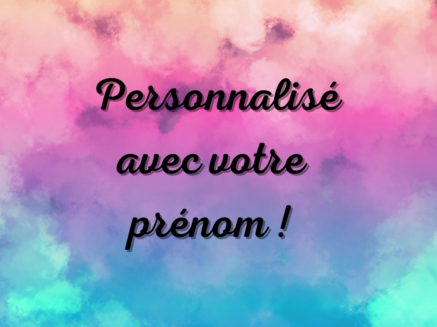 Section personnalisée