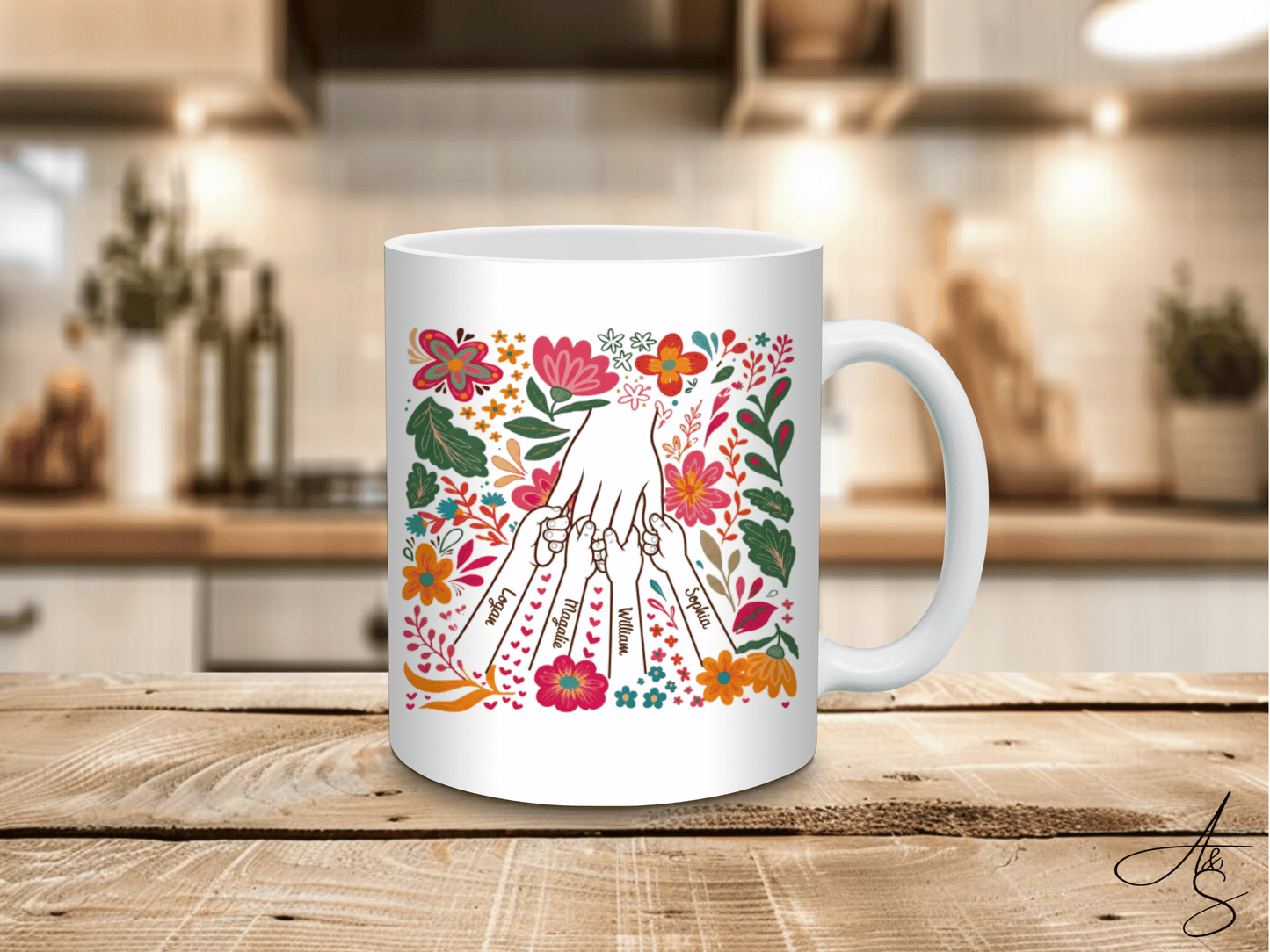 Mains maman & enfants